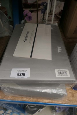 Lot 3276 - 2 Sanderson bedding sheets
