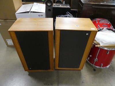 Lot 2632 - Pair of KEF speakers with stands