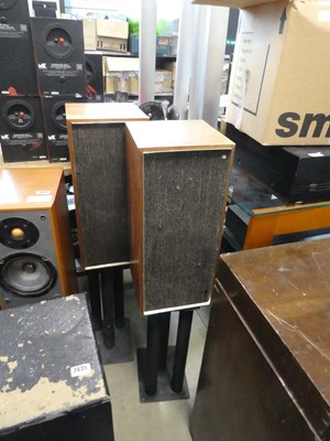 Lot 2638 - Pair of Celeston speakers on stands