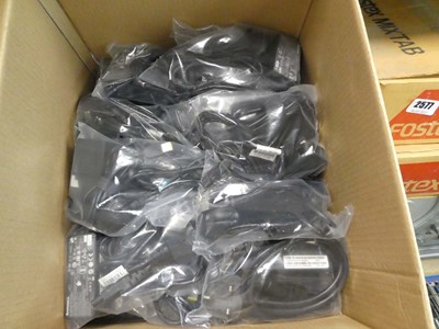 Lot 2578 - 2 boxes containing Lenovo 45W AC adapter...