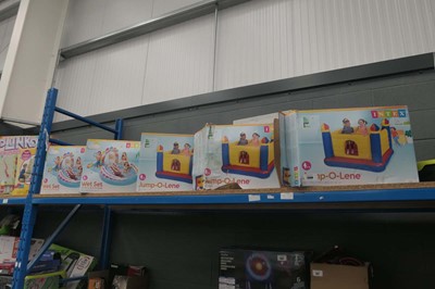 Lot 3368 - Quantity of Intex bouncy castles, and pools