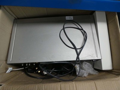 Lot 2585 - Sony CD DVD player DVP5336, with various other...