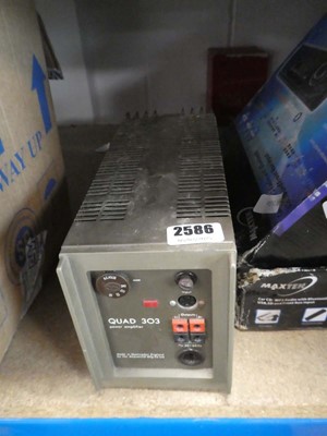 Lot 2586 - Quad 303 power amplifier