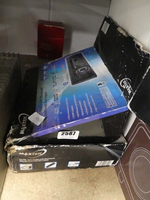 Lot 2587 - Maxtec car MP3 radio with bluetooth