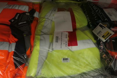 Lot 3331 - (3) Motorway 2 tone safety coat