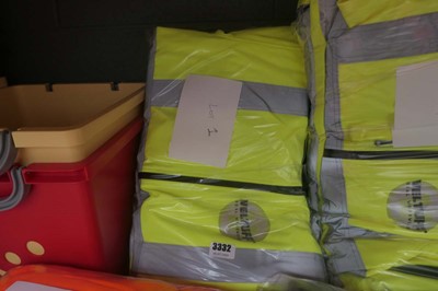Lot 3332 - (1) 2 Veltuff workwear hi-vis jackets plus one...