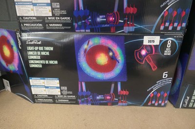 Lot 3375 - Light up axe throwing board
