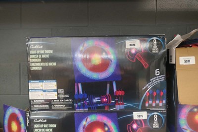 Lot 3376 - Light up axe throwing board