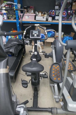 Lot 3360 - York Fitness exercise cycle plus Aerobic rider
