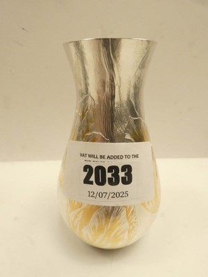 Lot 2033 - Katie Watson Tulip 925 Silver vase