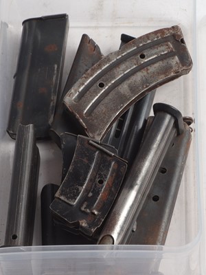 Lot 1015 - Ten assorted rimfire magazines