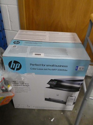 Lot 2356 - Boxed HP colour Laserjet Pro MFP 3302FDW printer