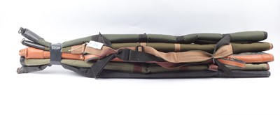 Lot 1316 - Five padded shotgun slips including Beretta