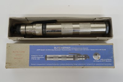 Lot 1991 - Blitz-Kerner 9 x 17mm captive bolt gun, PTB-Nr....