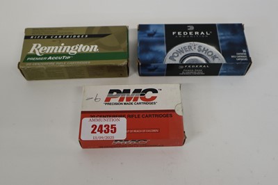 Lot 2435 - (S1) 14x .22-250 REM PMC 55gr, 17x .22-250 REM...