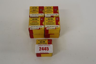 Lot 2445 - (S1) 225x .32/98 Cattle Killer Kynoch 98gr...