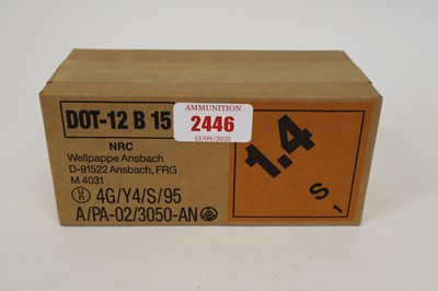 Lot 2446 - (S1) 50x .350 Rigby Magnum Kynoch 225gr...