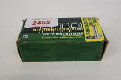 Lot 2452 - (S1) 35x .357 Magnum Remington HTP 158gr...