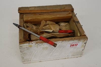 Lot 2617 - (S1) Box of .410 tagging cartridges for marine...