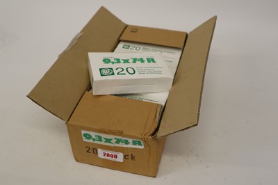 Lot 2808 - Qty of 9,3x74R unprimed brass cases