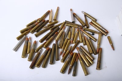 Lot 2813 - Assorted inert rifle rounds including .40 BSA...
