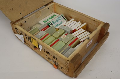 Lot 2622 - (S1) Wooden crate with approx. 20lb assorted...