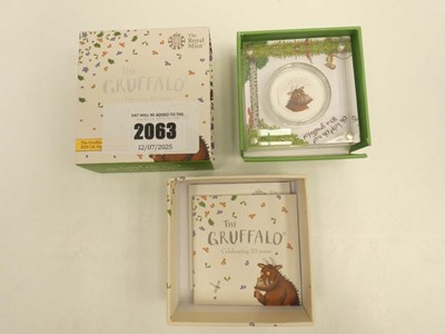 Lot 2063 - 2019 The Gruffalo 50p Silver Proof Coin