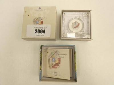 Lot 2064 - 2020 Christopher Robin 50p Silver Proof Coin
