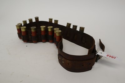 Lot 2207 - ammended description (S2) Leather cartridge...