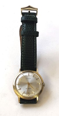 Lot 458 - A yellow metal Eterna Garrard presentation...