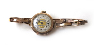 Lot 459 - An early 20th century ladies 9ct gold...