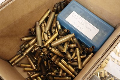Lot 2836 - Quantity of brass cases for reloading inc. .45-...