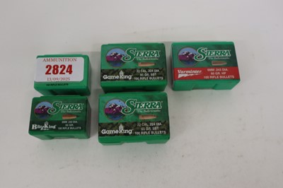 Lot 2824 - 500 x .22 and 6mm Sierra heads