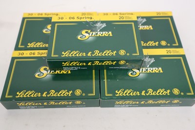 Lot 2461 - (S1) 100 x .30-06 Spring. Sellier & Bellot...