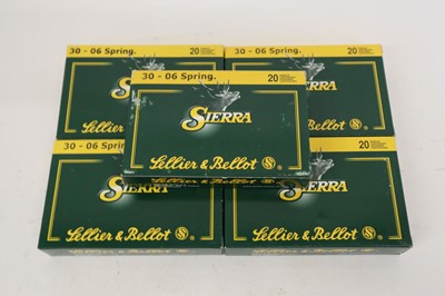 Lot 2463 - (S1) 100 x .30-06 Spring. Sellier & Bellot...