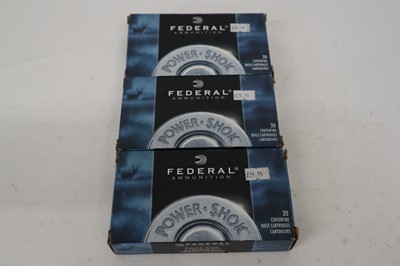 Lot 2415 - (S1) 60 x 7mm-08 Rem. Federal Power SHok 150gr...