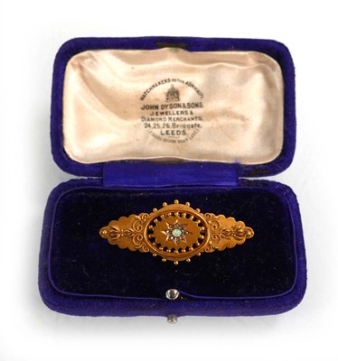 Lot 618 - A late 19th/early 20th century 15ct yellow...