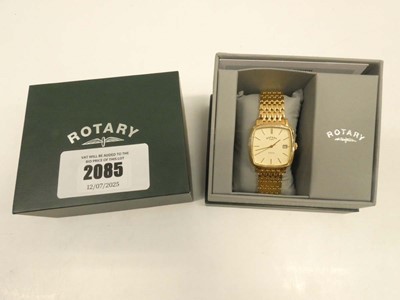 Lot 2085 - Rotary Windsor ladies wristwatch with box