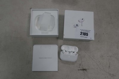 Lot 2105 - Apple Airpods Pro (2nd generation) MTJV3ZM/A,...