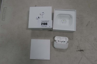 Lot 2106 - Apple Airpods Pro (2nd generation) MTJV3ZM/A,...