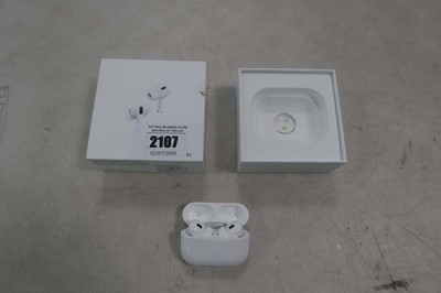Lot 2107 - Apple Airpods Pro (2nd generation) MTJV3ZM/A,...