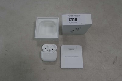 Lot 2110 - Apple Airpods 4th gen. (ANC) MXP93Z/A, boxed...