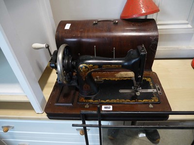 Lot 1052 - Frister & Rossmann manual powered sewing...