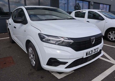 Lot (WA21 ZCZ) 2021 Dacia Sandero Essential SCE...
