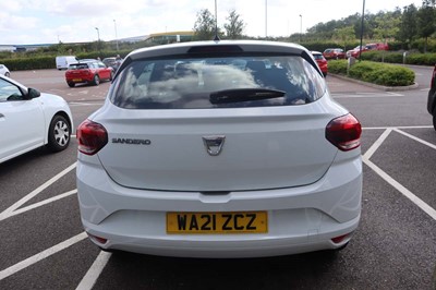 Lot (WA21 ZCZ) 2021 Dacia Sandero Essential SCE...