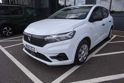 Lot (WA21 ZCZ) 2021 Dacia Sandero Essential SCE...