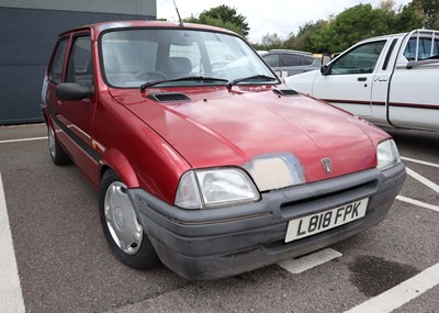 Lot (L818 FPK) 1994 Rover Metro Nightfire 3-door...