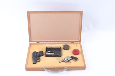 Lot 1053 - .22 blank Webley Sports starting pistol, boxed...