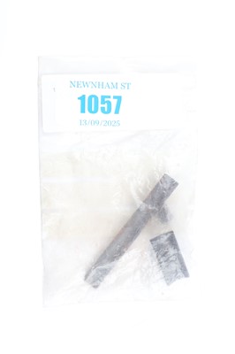 Lot 1057 - Front and rear sight assemblies