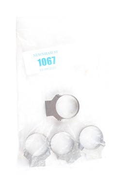 Lot 1067 - Quantity of scope mounts in the white